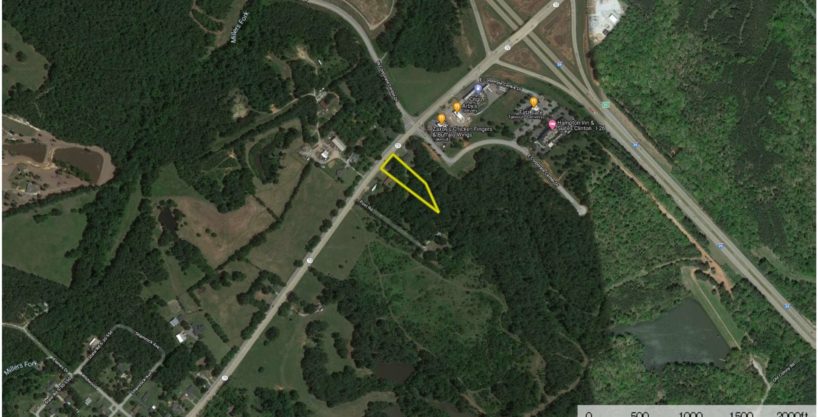 +/-1.46 Acres – Commercial/Retail Opportunity in Clinton, SC on Rapidly Developing Interchange